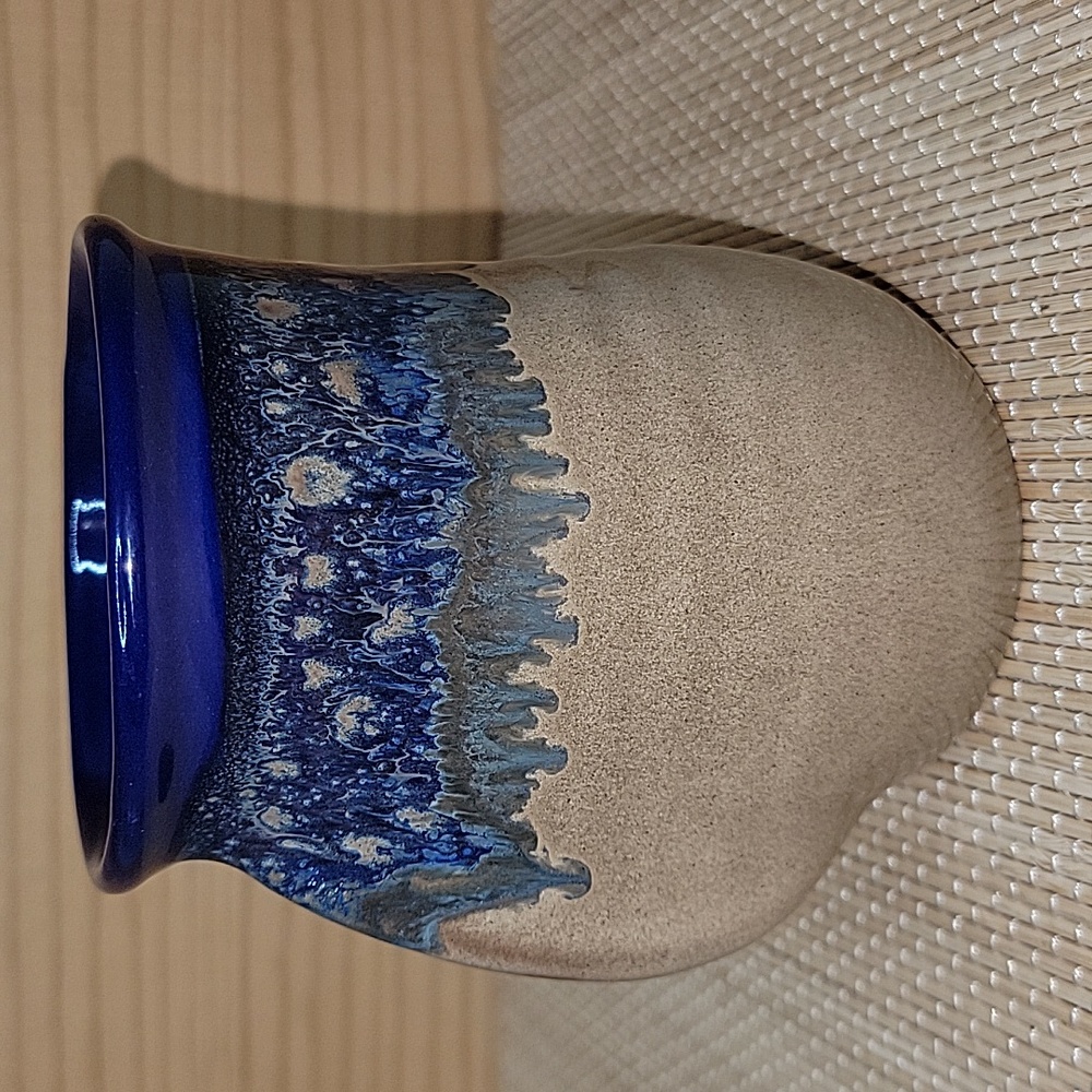 Neher Pottery Signed Hand Warmer Mug
